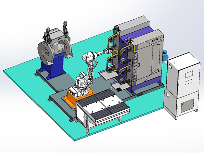Automatic Robotic Deburring And Polishing Machine for Three Way Pipe Connector