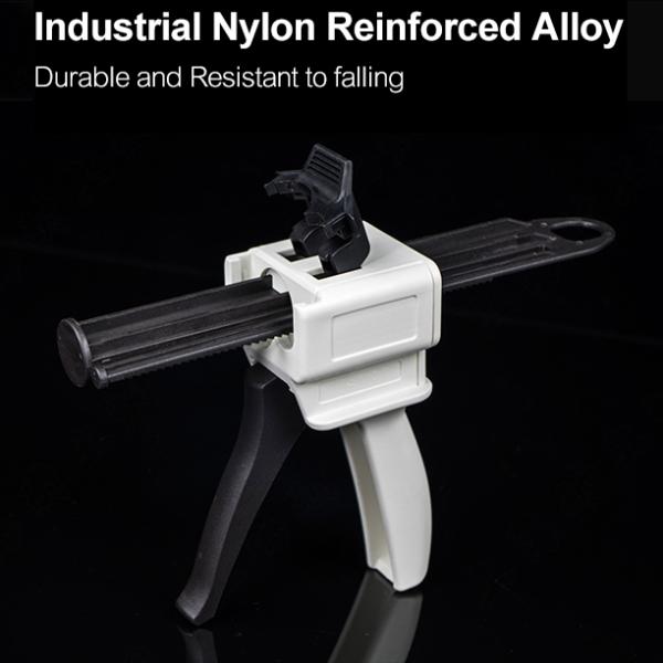 Silicone Impression Material Dental Silicone Tube Squeezer Gun Injection Light 75ml 4:1 10:1