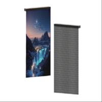 P3.9 Écran holographique transparent à LED service arrière 6 kg/m2 Pour les galeries
