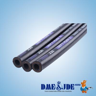 Single Wire Braided Hydraulic Hose 1 Layer 1SC Smooth Cover