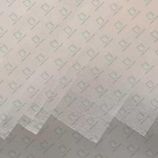 Papel de rótulo de garrafas de cerveja 70gm Resistência ao molho Papel branco Materia
