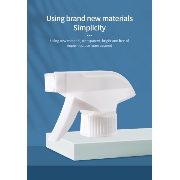 Non Spill Plastic Trigger Sprayer for Chemical Resistant Car Care Washing Strong Foam