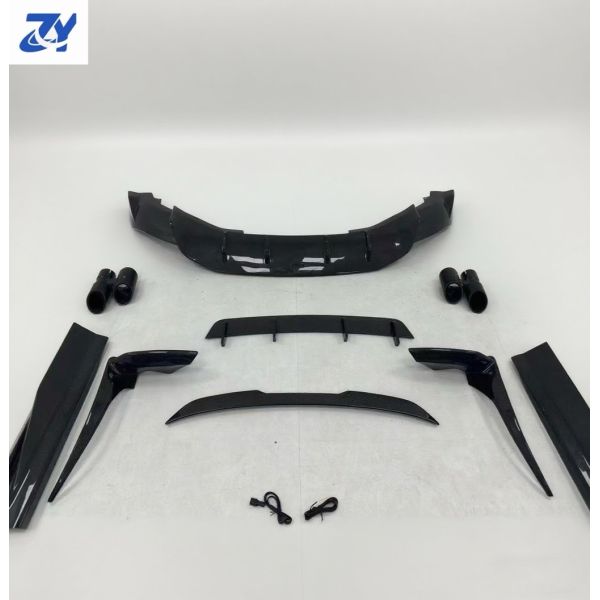 707 Style Carbon Fiber Customized Body Kit Upgraded Front Rear Bumper Front Headlight Side Skirt for Aston Martin DBX