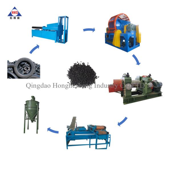 Single Hook Debeader Waste Truck Tire Steel Wire Pulling Out Machine