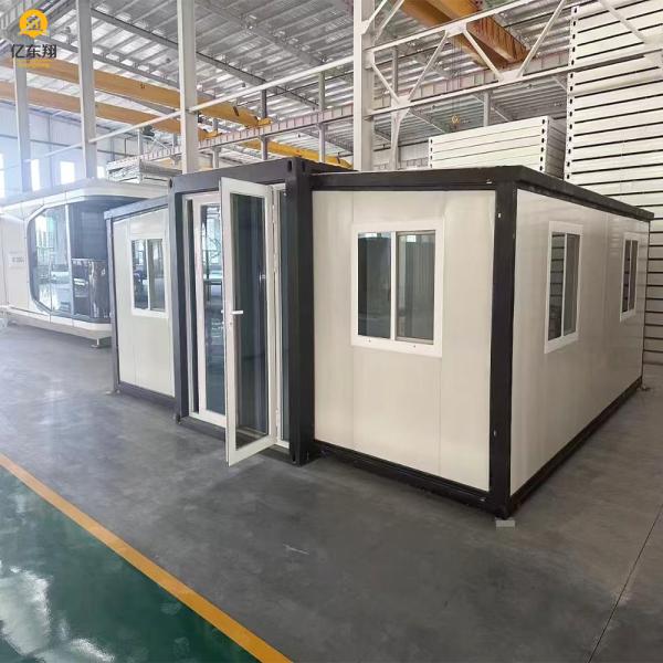 Prefab Steel Frame Expandable Container House with Sandwich Panels