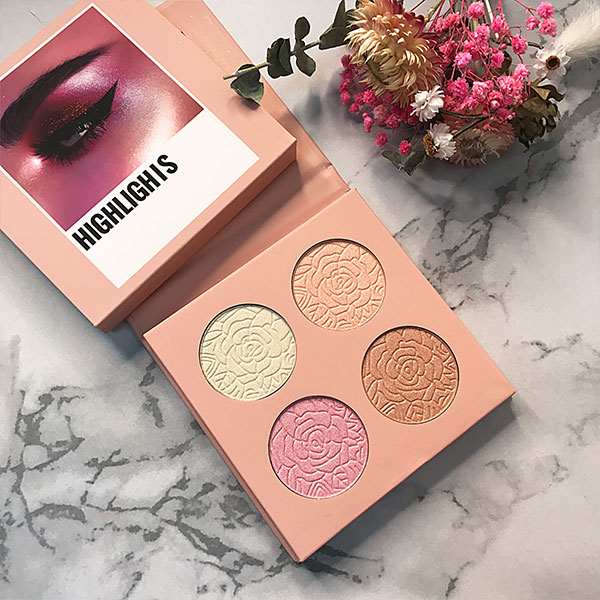 Private Label Vegan Cruelty Free Highlighter Blush Palette
