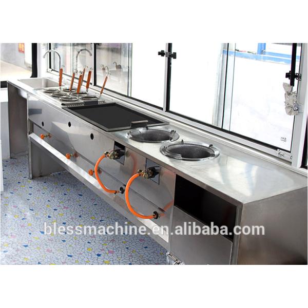 Multifunctional Automatic Gasoline Food Trailer for Full Automatic Mobile Food Truck