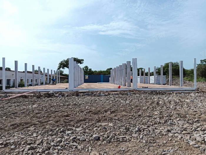 Robust Insulated Weather Resistant Modular Accommodation Building for Fast Assemble Onsite Staff Living Quarters