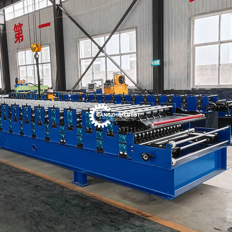Двойной крен профиля листа толя палубы R101 IBR&Corrugated формируя машину