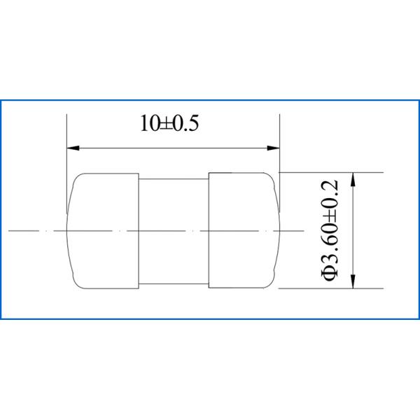 Плавкий патрон 334 1.6A 2A 3.15A 5A 6.3A 10A задержки по времени Betterfuse 3x10mm керамический
