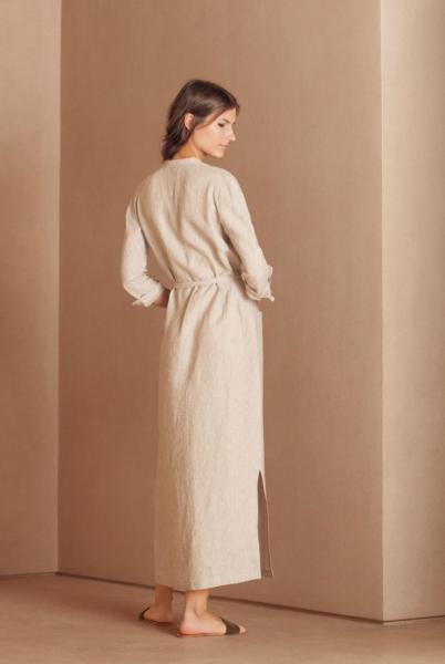 Da correia nova de 2018 mulheres do botão da roupa dos muçulmanos das chegadas do outono vestido maxi da camisa