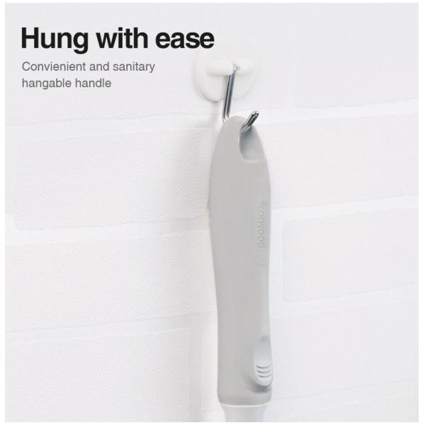 Двойная бортовая щетка чистки кухни, серая щетка чистки с пластиковой головой руки ТПР