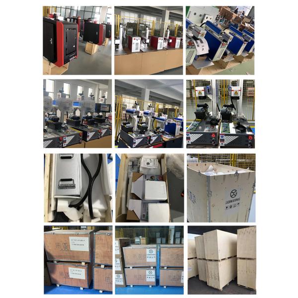 Non-Metal Materials Laser Marking Machine 30W/50W Portable Handheld with JPT Raycus Laser Source and SINO TECH Galvo Head
