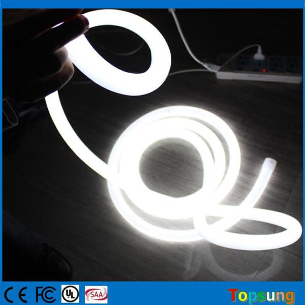 360 degree round 16mm customize DMX led neon flex light white 110V