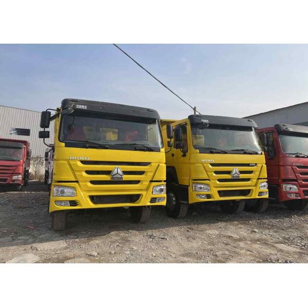 SINOTRUK Automatic Transmission Diesel Engine HOWO TRUCKS Dumpster Truck for Big Projects