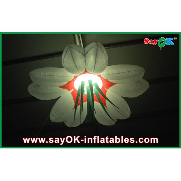 Oxford Cloth Led Giant Inflatable Lighting Decoration 2m / 2.5m
