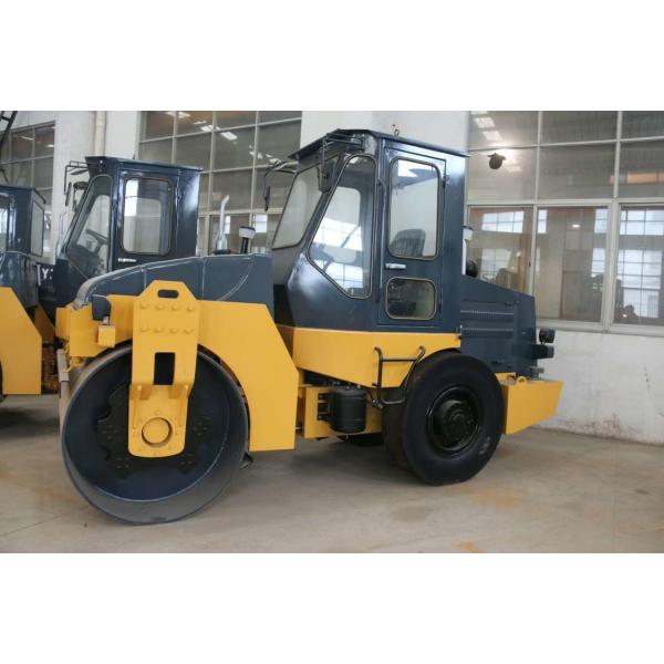 42 Kw Road Construction Equipment , Super 6 Ton YZ6C Closely Road Shoulder Compactor Single Drum Vibratory Roller