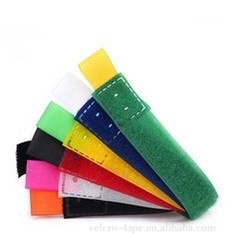 Wide Application Colorful Hook And Loop Cable Ties Customizable
