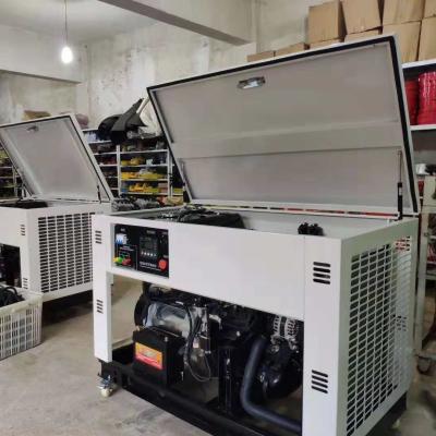 ODM OEM Brush Alternator Air Cooled 10kw Silent Generator With AVR