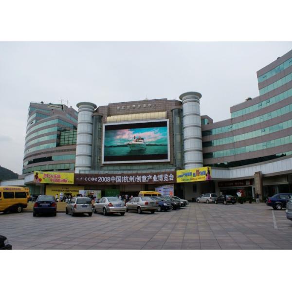 High Contrast P6 Outdoor Led Screen , Roadside Led Display 192*160 Pixels