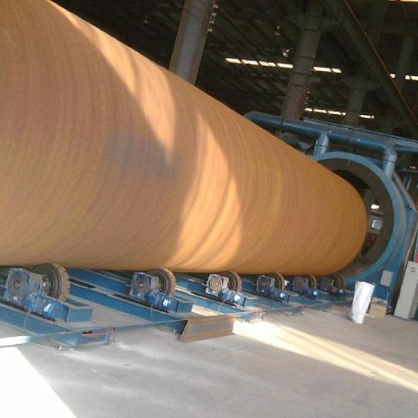 Anti Corrosion Steel Pipe Shot Blasting Machine Wheel Blasting Abrator CE Approved