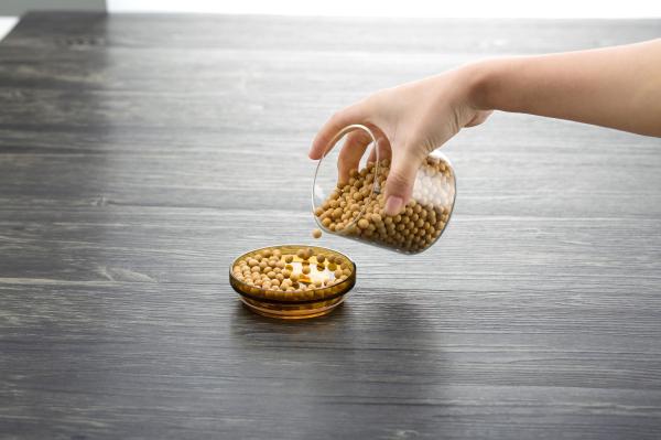 Kitchen Storage Glass Food Canisters Jar Packaging Container With Bamboo Plastic Lid