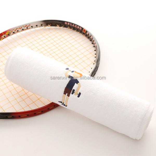 Отпечатка логотипа хлопчатобумажных полотен для быстрого поглощения пота во время тренировок