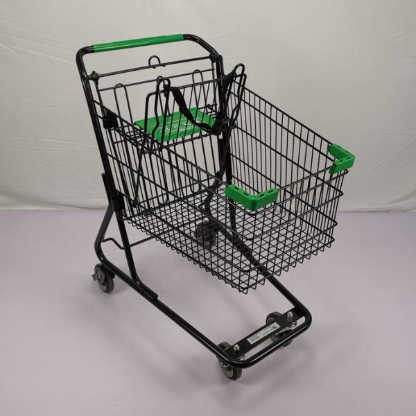 OEM ODM 80L Market Shopping Trolley Q195 Steel Store Shopping Cart