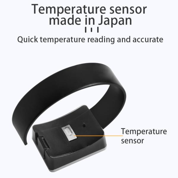TL8028 Digital Temperature Measurement Band Wine Thermometer for Wine Bottles Digital Wine Temperature Gauge