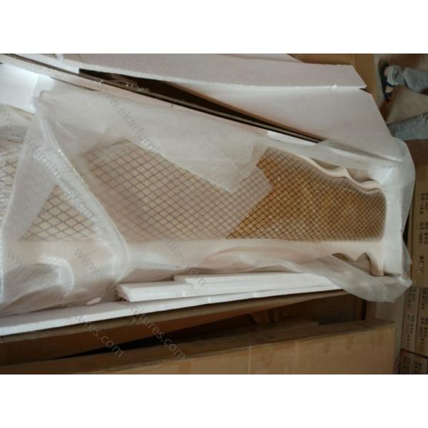 Home Furniture Antique Wooden Top or Marble Top Teapoy Corner End Tables