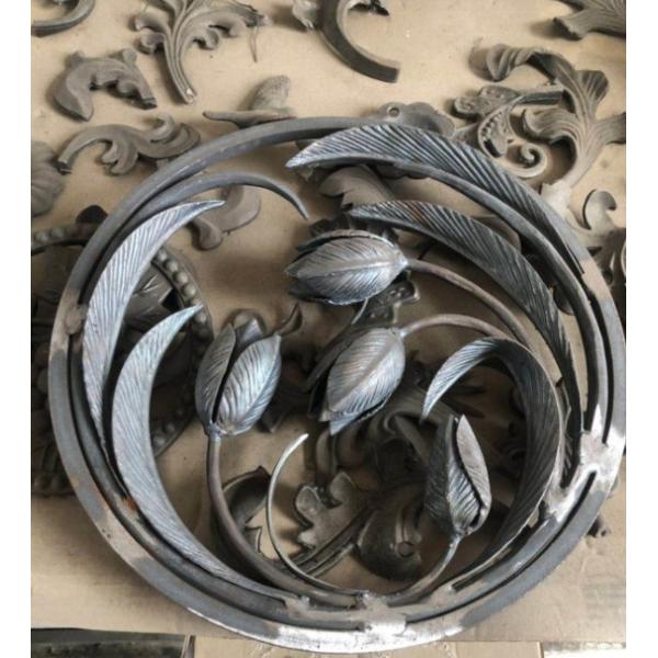 Панелей утюга орнаментов литого железа ИСО9001 финиш поверхности масла декоративных антиржавейный