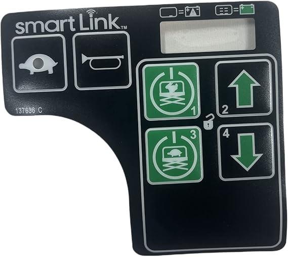 Genie 6 Control Box Decal 137636 137636GT for Genie Scissor Lift