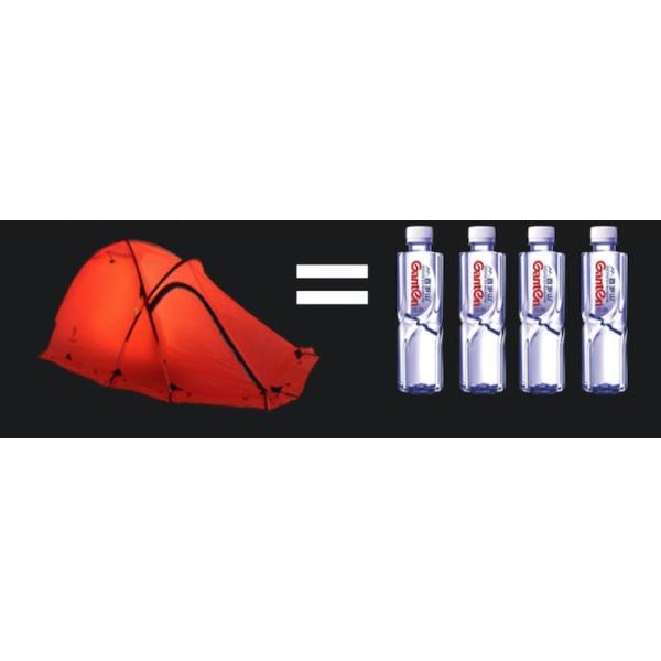 Уютные на открытом воздухе располагаясь лагерем шатры оранжевое PU8000mm покрыли сень рамки Ripstop нейлона 360T алюминиевую