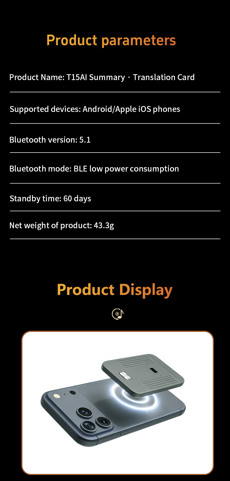 Summary Mobile Translator 147 Languages Video Calling AI Translation Device