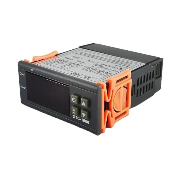 digital thermostat STC-1000 110-220VAC 12VDC 24VDC pid temperature controller