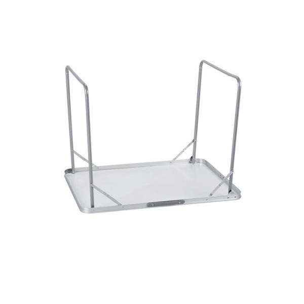 MDF Plate Aluminum Polywood Garden Table With Fire Resistant