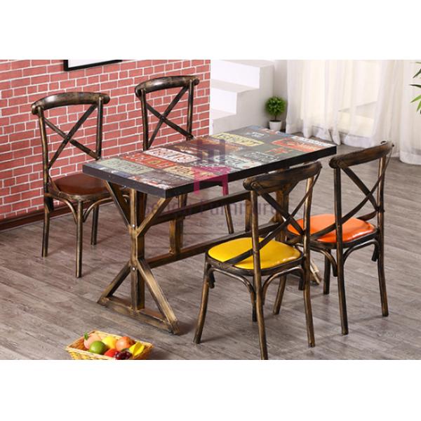 Древесина любит стулья ресторана металла кс задние стильные с местами кожи Брауна