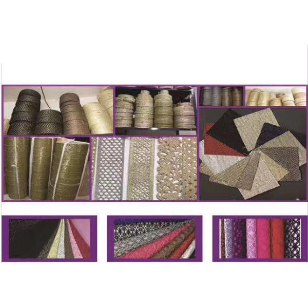 New zarina glitter leather fabric for shoes and bags