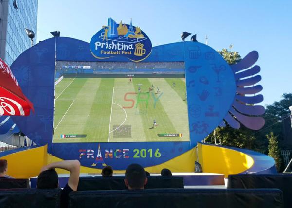 P4mm Outdoor Full Color LED Display / LED Video Wall Advertising Ultra Bright