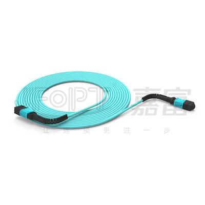 Mode unitaire de la botte 3.0mm MPO de tronc de noyau flexible du câble 12 à plusieurs modes de fonctionnement