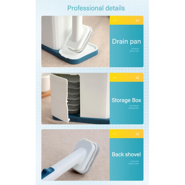 Limpeza profunda Borracha de panela de cozinha fácil de usar Borracha de panela descartável