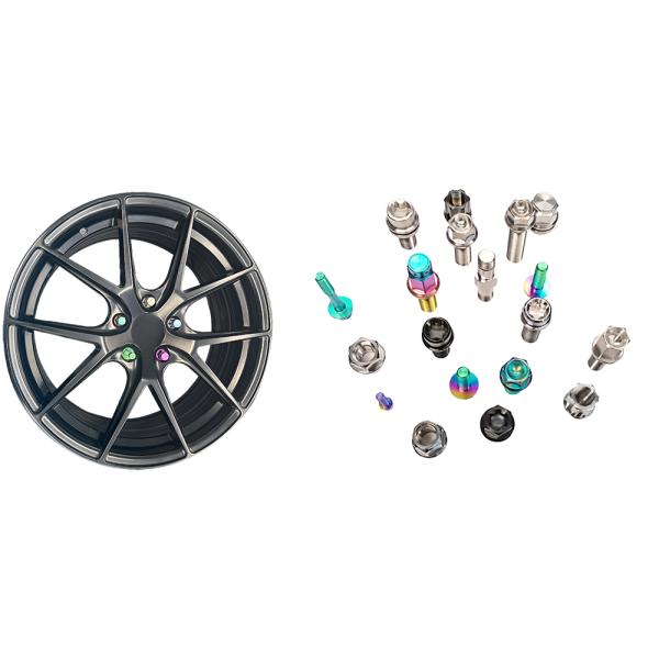 Titanium Set Screws for Motorcycle Disc Brake Rotor Bike Brake Fastening Screw