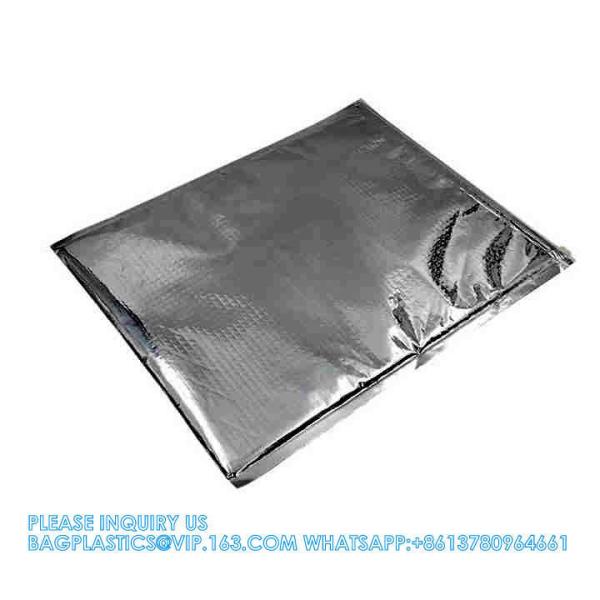 Slider closure thermal bag pack, Eco Friendly Plastic Insulate Thermal Bag Function For Freish Food Cooler Bag