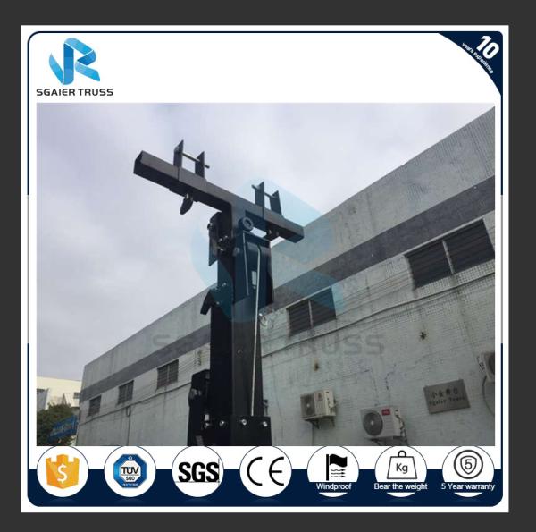 Portable Lighting Truss Stand , High Perofrmance Metal Lighting Clamps Truss