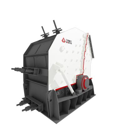 Small Intelligent Impact Rock Crusher 160-500KW With Super Large Three Cavity