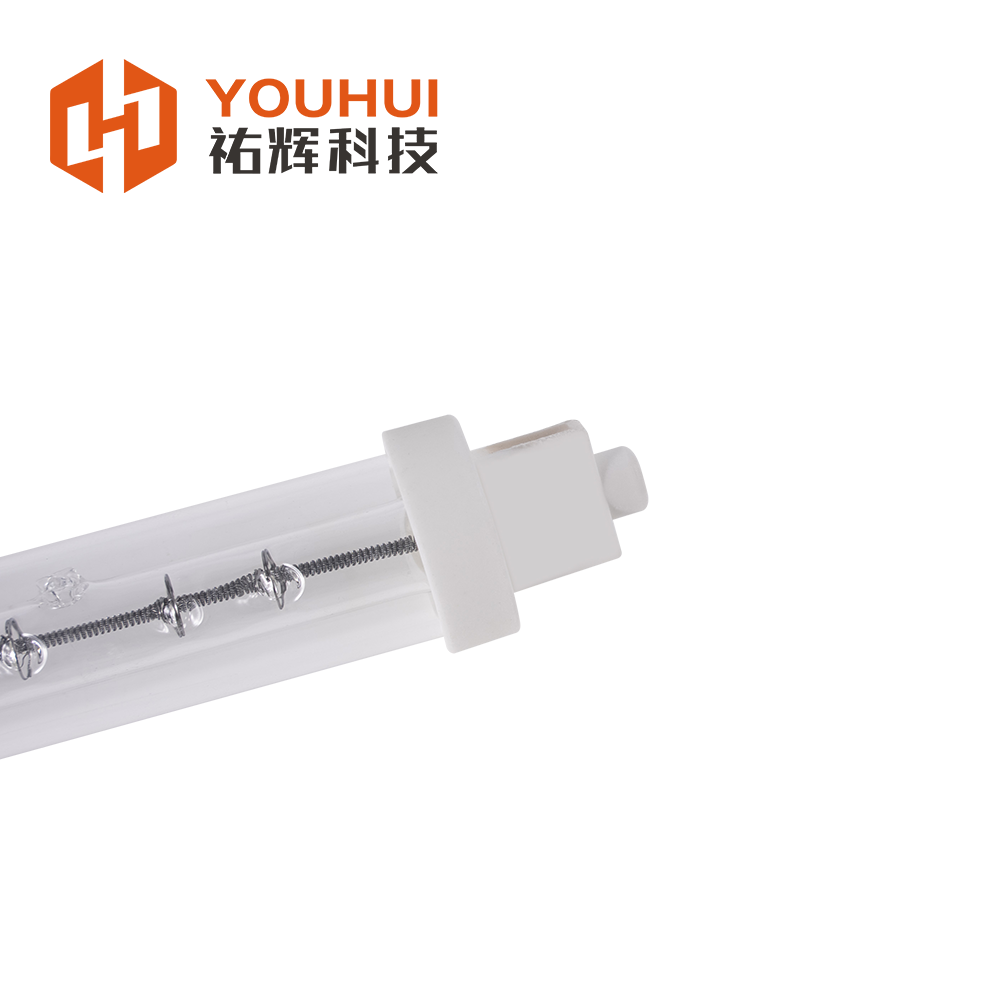 High Efficiency Halogen Infrared Heater Lamp with 1s Response Time and 1100-2600°C Filament Temperature Featuring Customizable Reflector Coatings