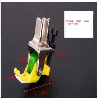 New PTFE Rotary Feet Right And Left Single Feet For  Zipper On Clothes