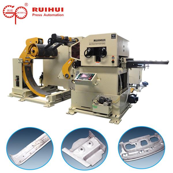 Straightener do alimentador da bobina da largura 800mm Thckness 6mm para a imprensa de poder mecânico