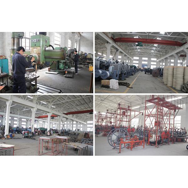 Power Line Stringing Equipment 100kn Cable Pulling Equipment For Transmission Line