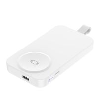 2500mAh ABS Power Bank Беспроводное зарядное устройство Apple Watch Многофункциональная мобильная питание